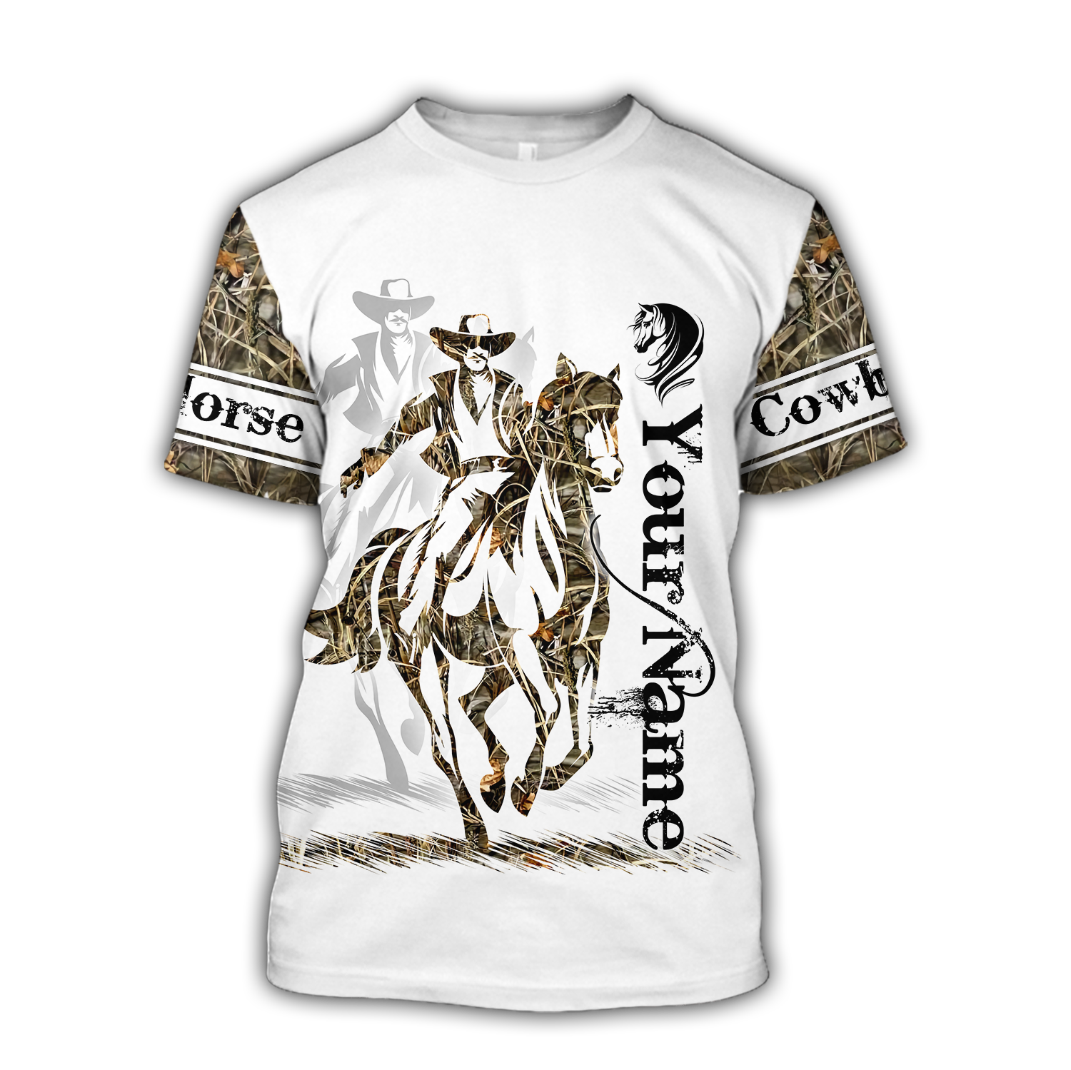Customized Rodeo Unisex Shirts Cowboy Tattoo Shirt