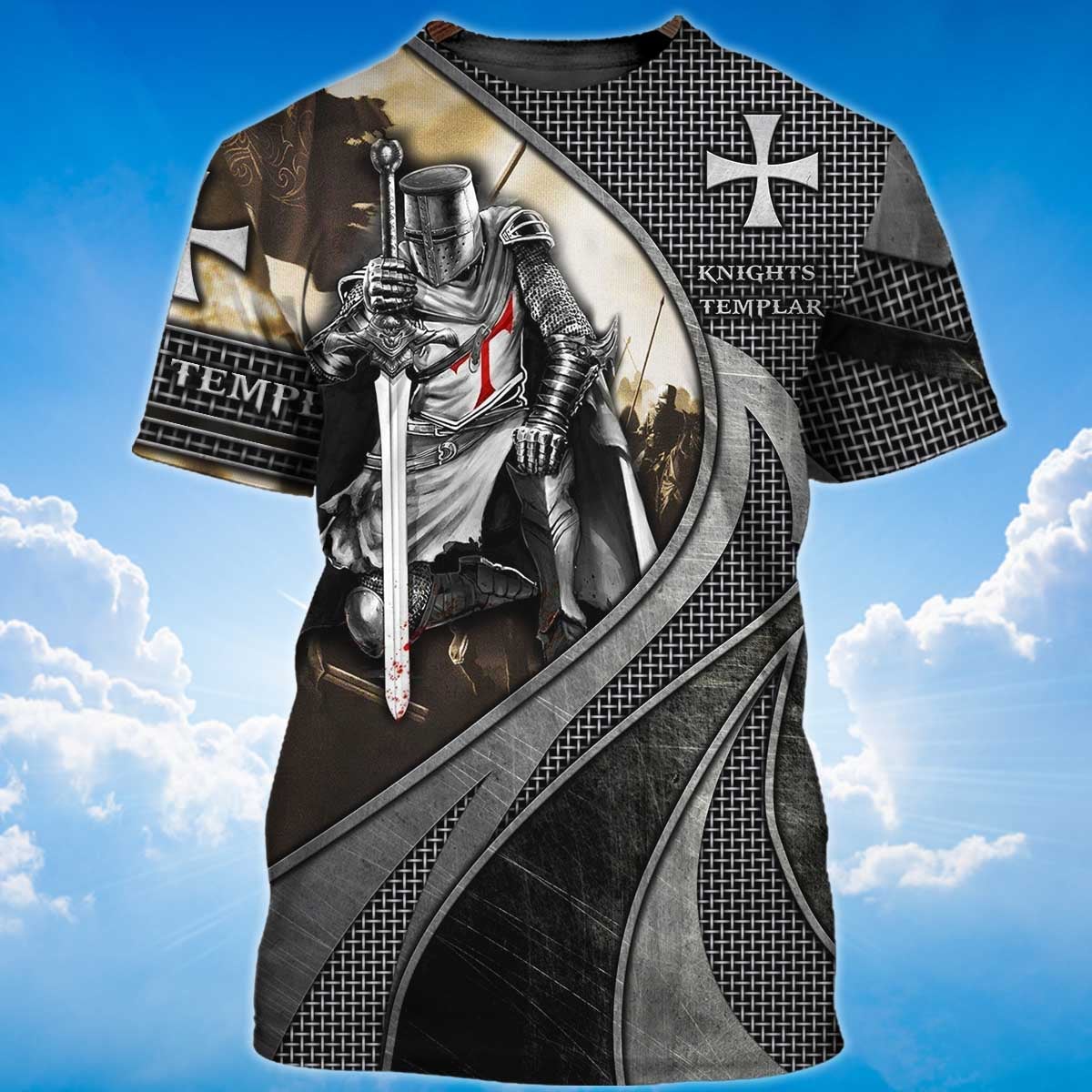 Knight Templar Man Of God Warrior Of Christ T Shirt