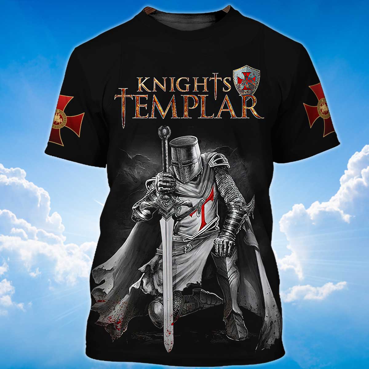 Knights Templar Pain Is Your Friend T Shirt Templar Warrior Shirt Men Women