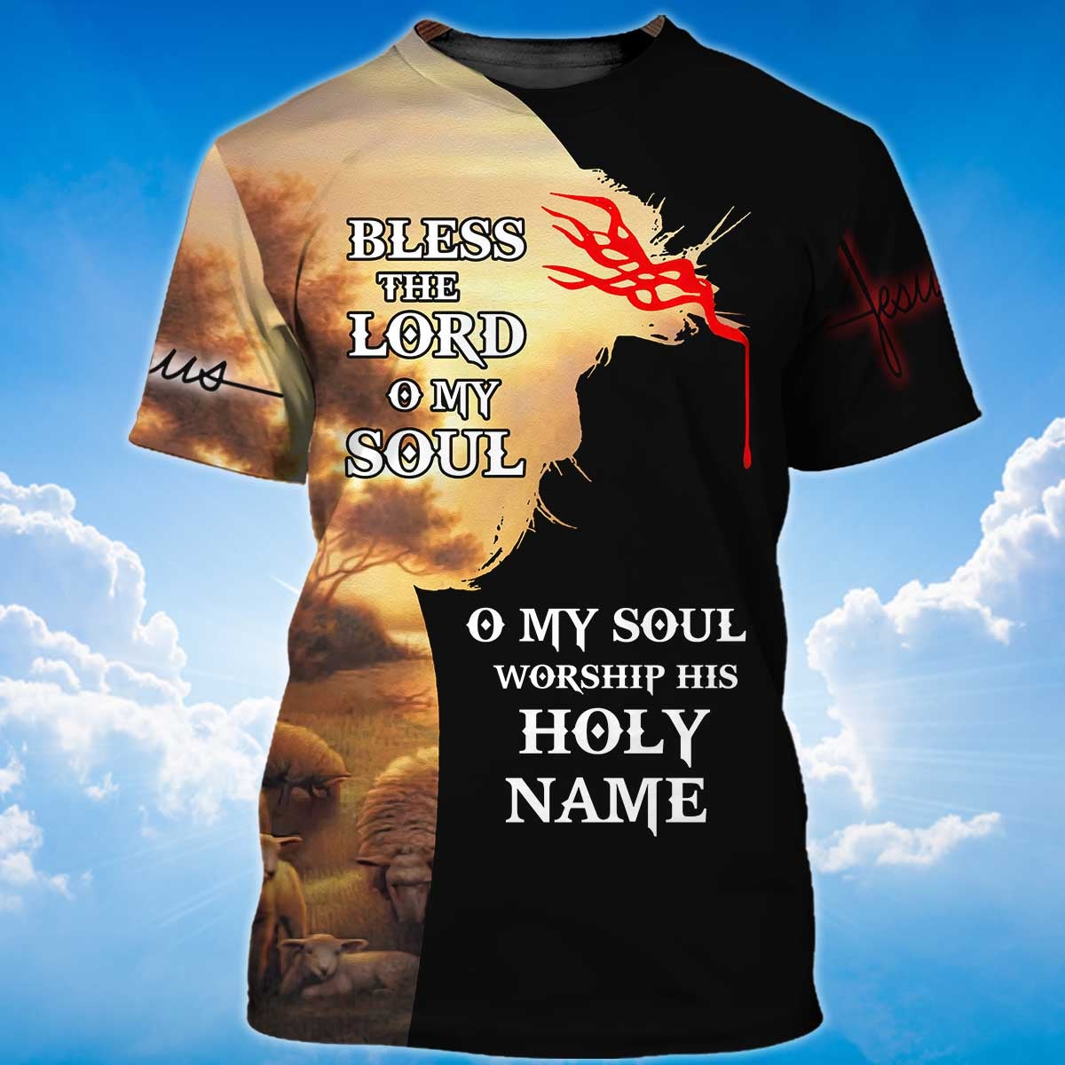 Bless The Lord O My Sould T Shirt Jesus Shirt For Men Women