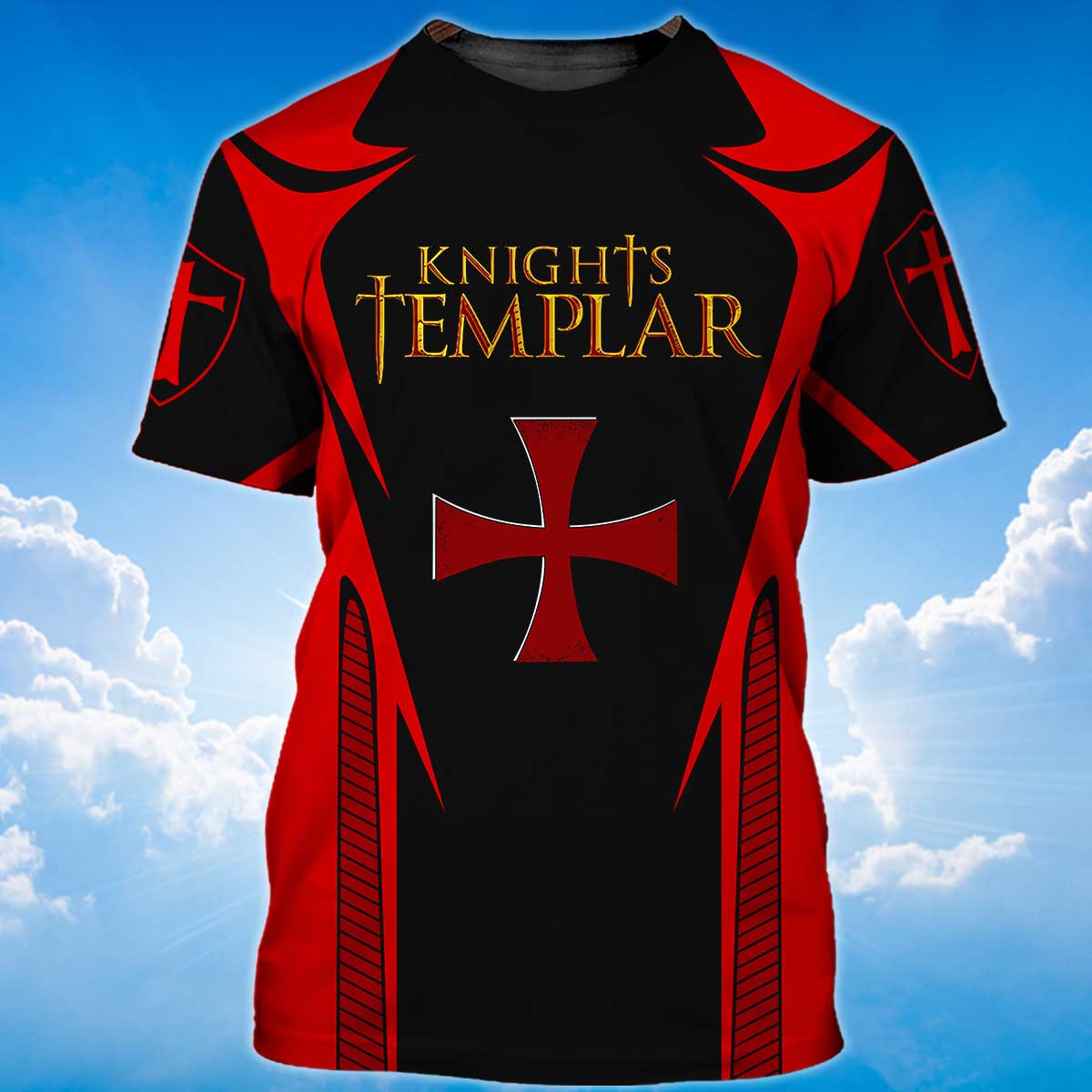 Knight Templar Jesus Christ Is The Only Way To Heaven T-Shirt