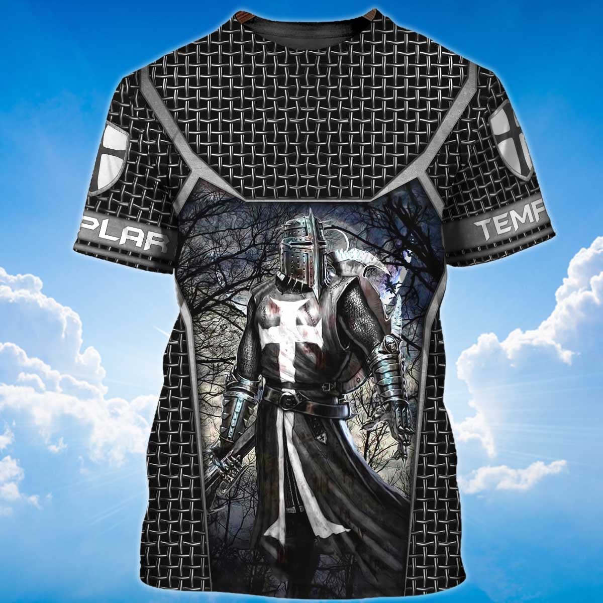 Knight Templar Warrior T Shirt Templar Shirts