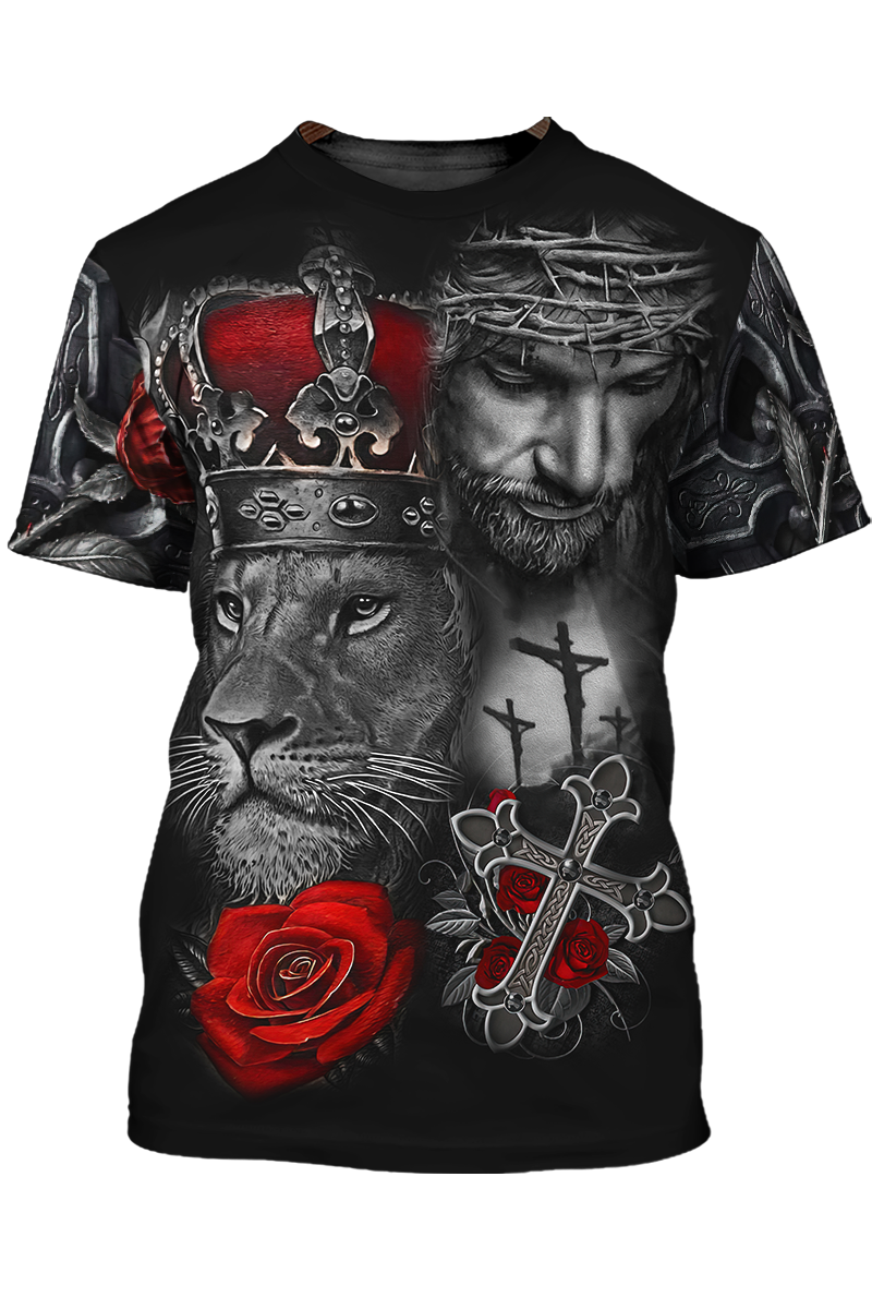Knight Templar Lion A Child Of God T Shirt Coolspod