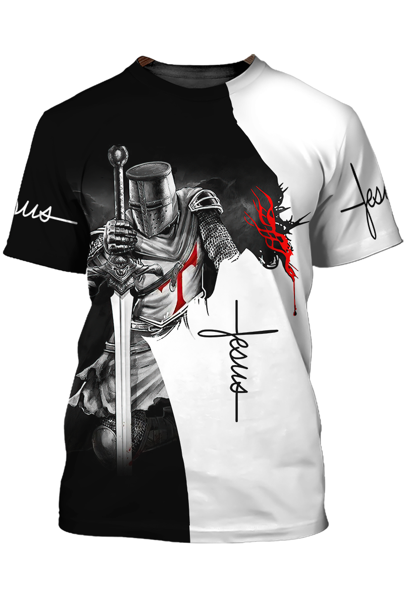 Knight Templar Jesus Is My God My King My Lord T Shirt Gift For Knight Templar Lover