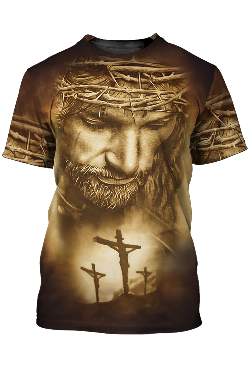 Faith In Jesus Christ T Shirt 3D Jesus Shirt Men Women Coolspod