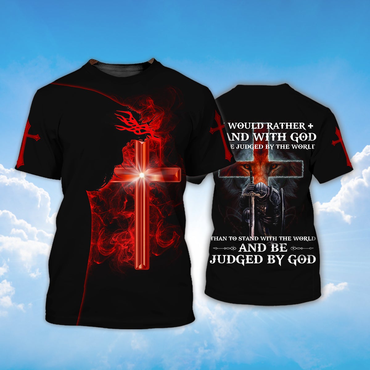 I Would Rather Stand With God T Shirt Coolspod