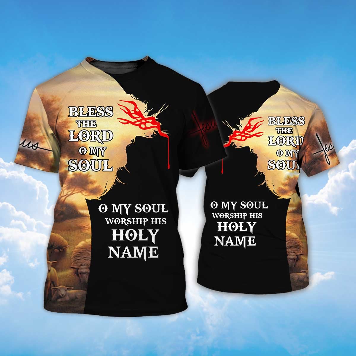 Bless The Lord O My Sould T Shirt Jesus Shirt For Men Women