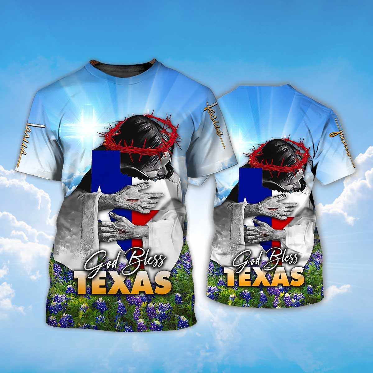 God Bless Texas Shirt Texan Pride T Shirt Men Women