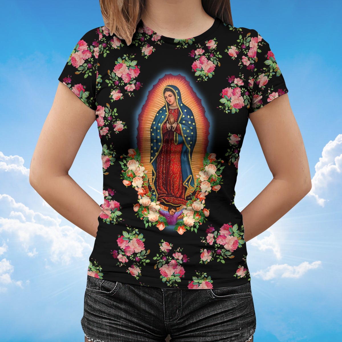 Our Lady Of Guadalupe Virgin Mary T Shirt
