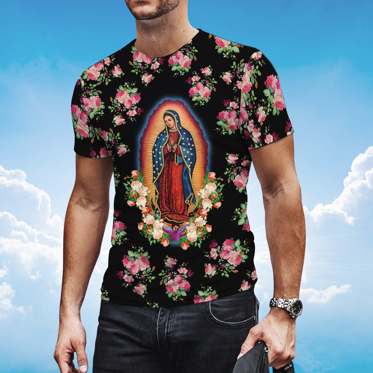 Our Lady Of Guadalupe Virgin Mary T Shirt