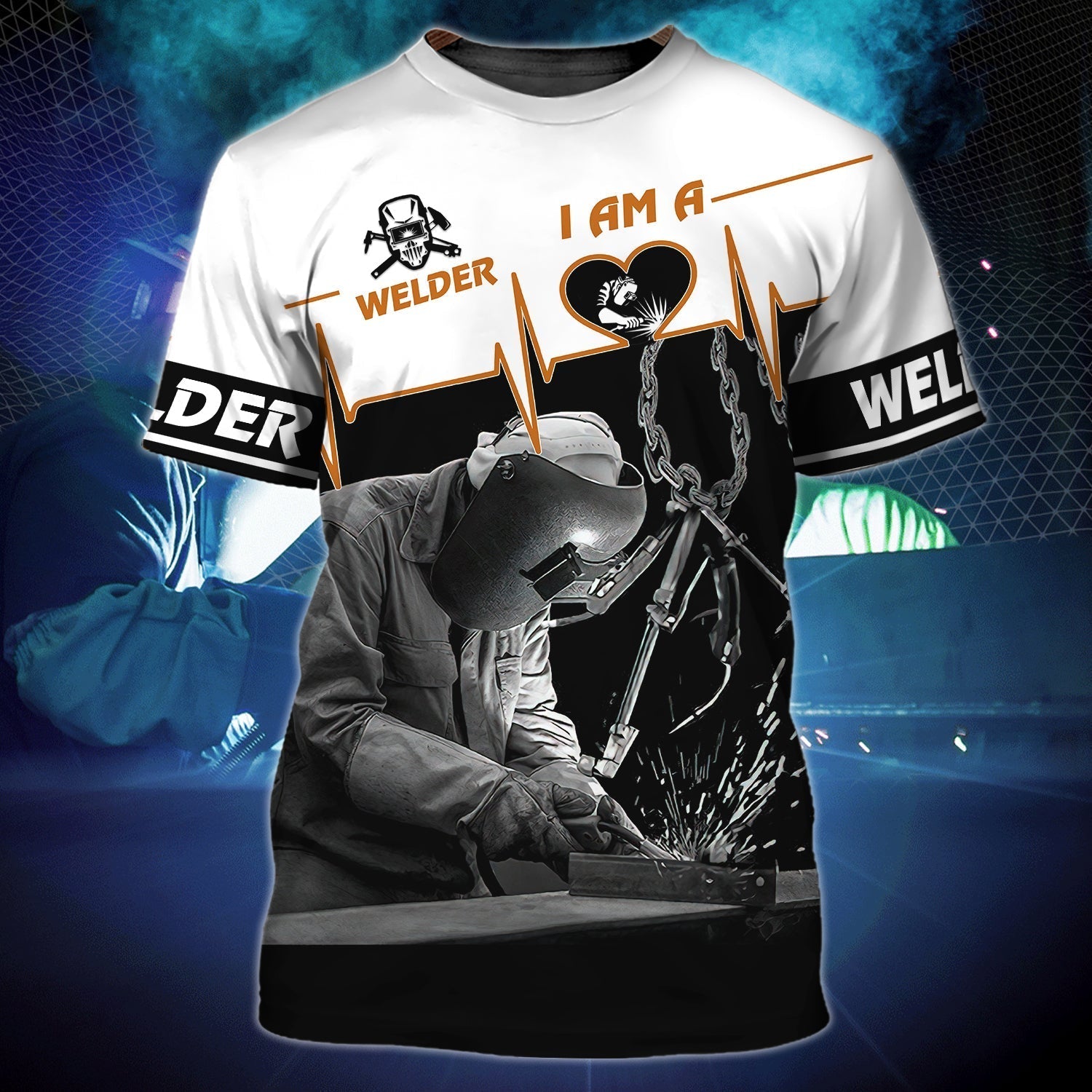 Personalized 3D Welder Shirt For Men And Women/ Men Welder Shirt/ I Am Welder Shirt/ Welding Gifts