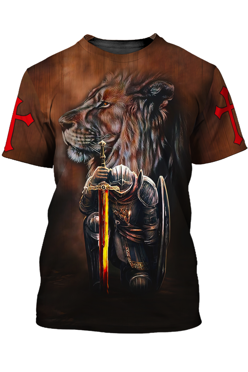 Knight Templar T-Shirt/ Faith Over Fear T-Shirt Coolspod
