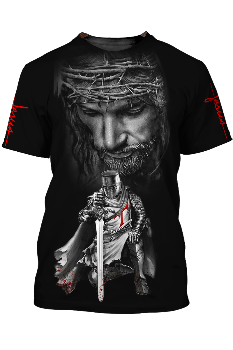 Knight Christian Jesus Shirt Let Your Faith Be Bigger Than Your Fear Tshirt Coolspod