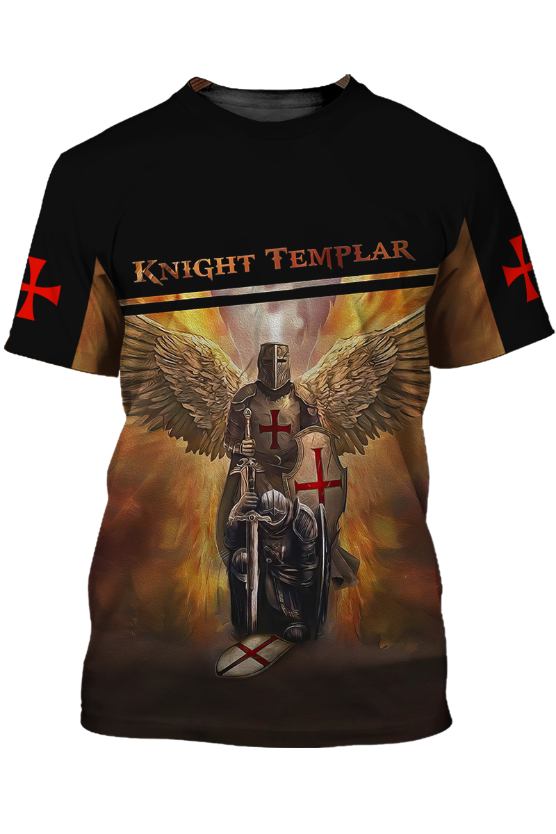 Knight Templar Tshirt Wings Of Knight Templar Shirt