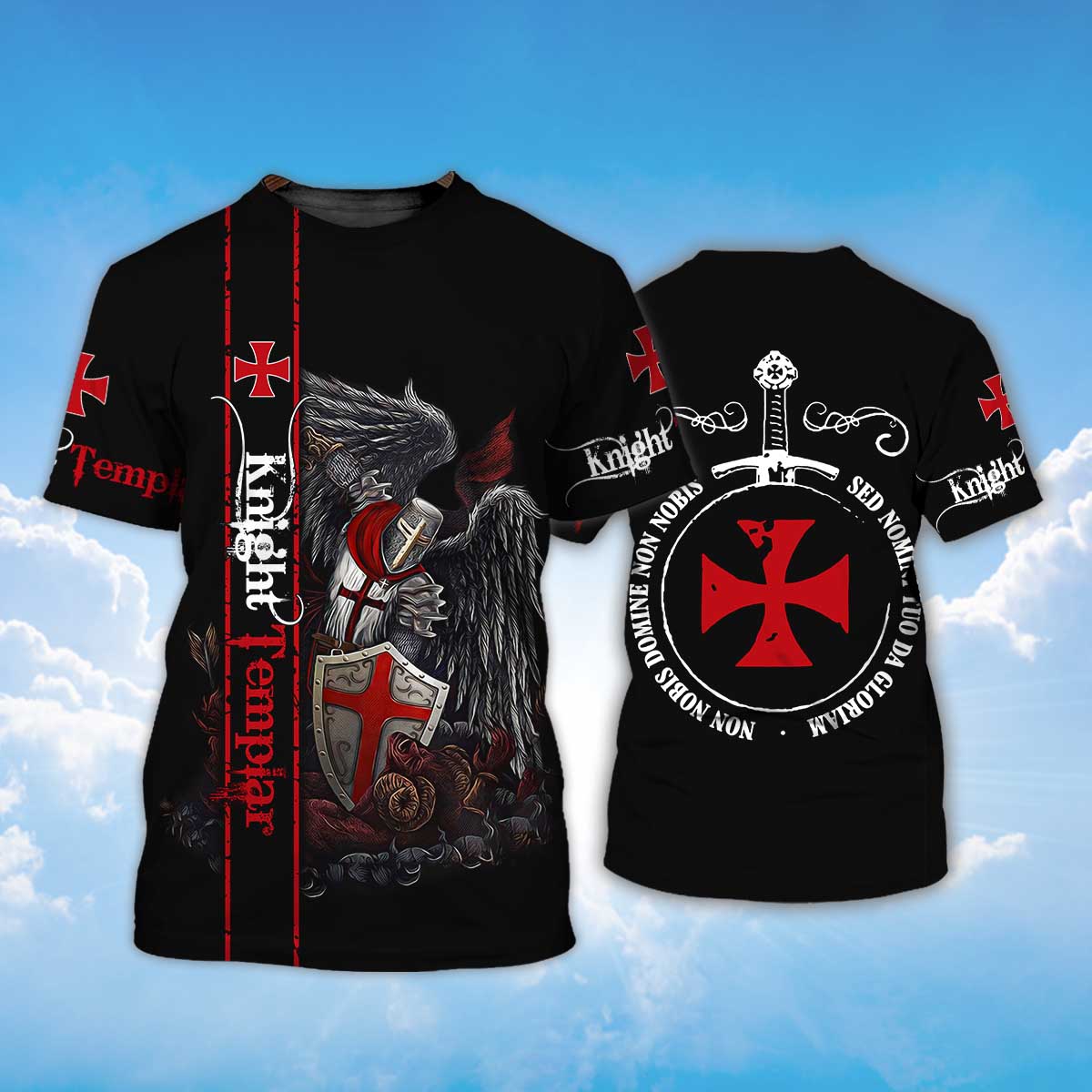 Knight Templar Tshirt For Men Women Religious Shirt Coolspod