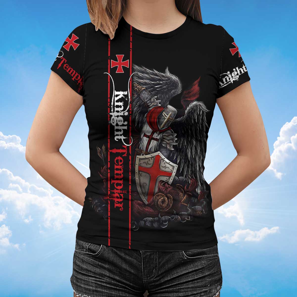 Knight Templar Tshirt For Men Women Religious Shirt Coolspod