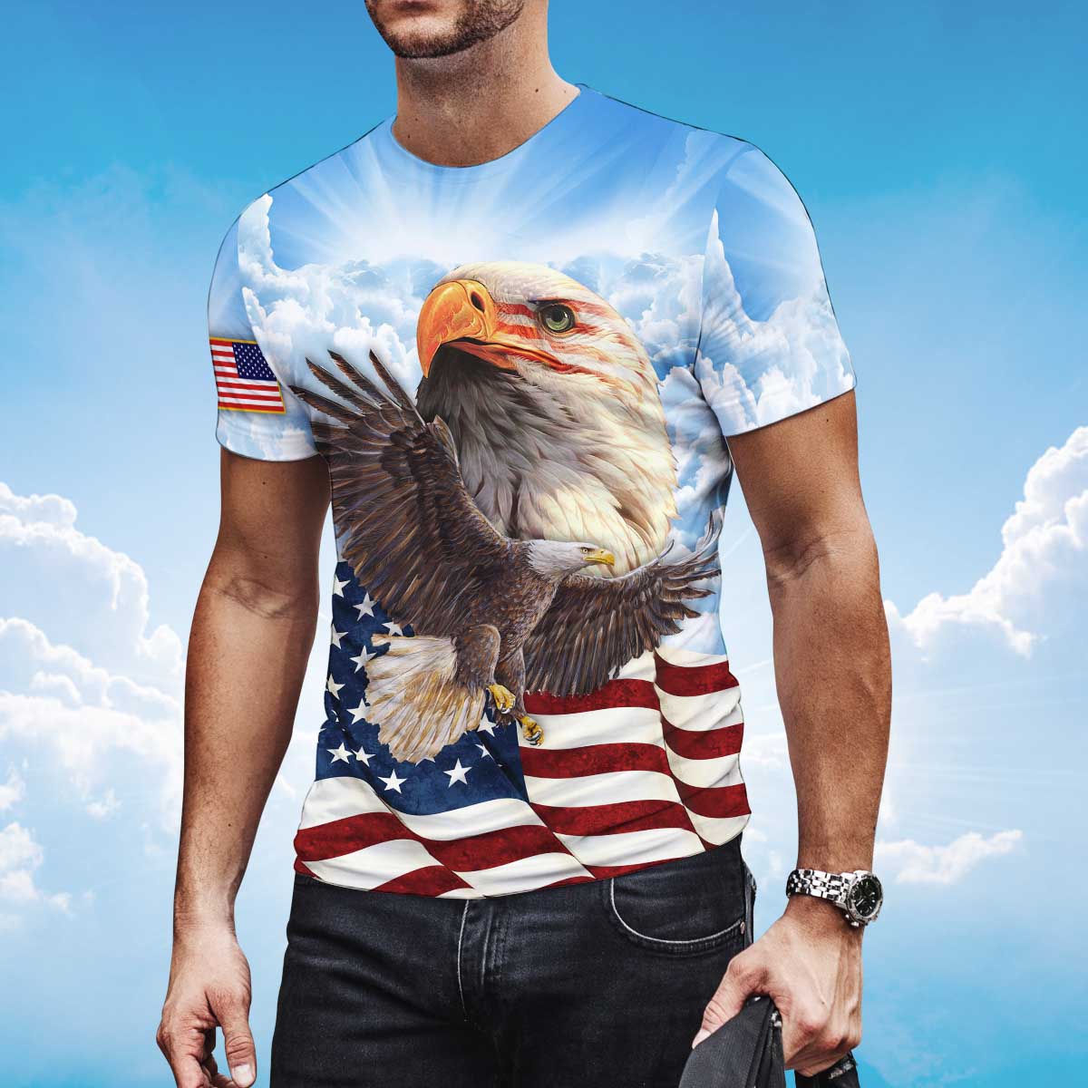 American Eagle T Shirt/ Eagle Lover 3D T Shirt Coolspod