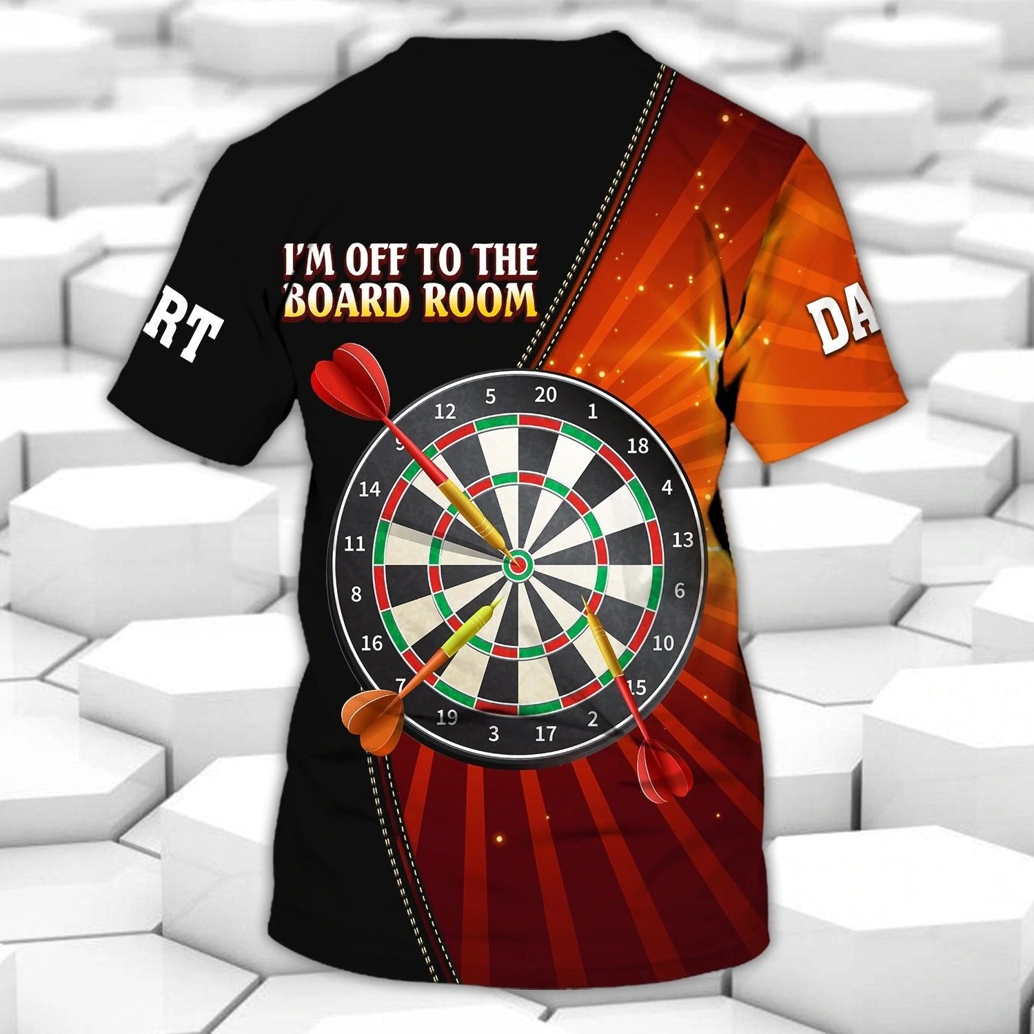 Customized 3D Full Printed I Play Dart Shirt For Dart Player/ I Love Dart Shirts/ Present For Dart Lover