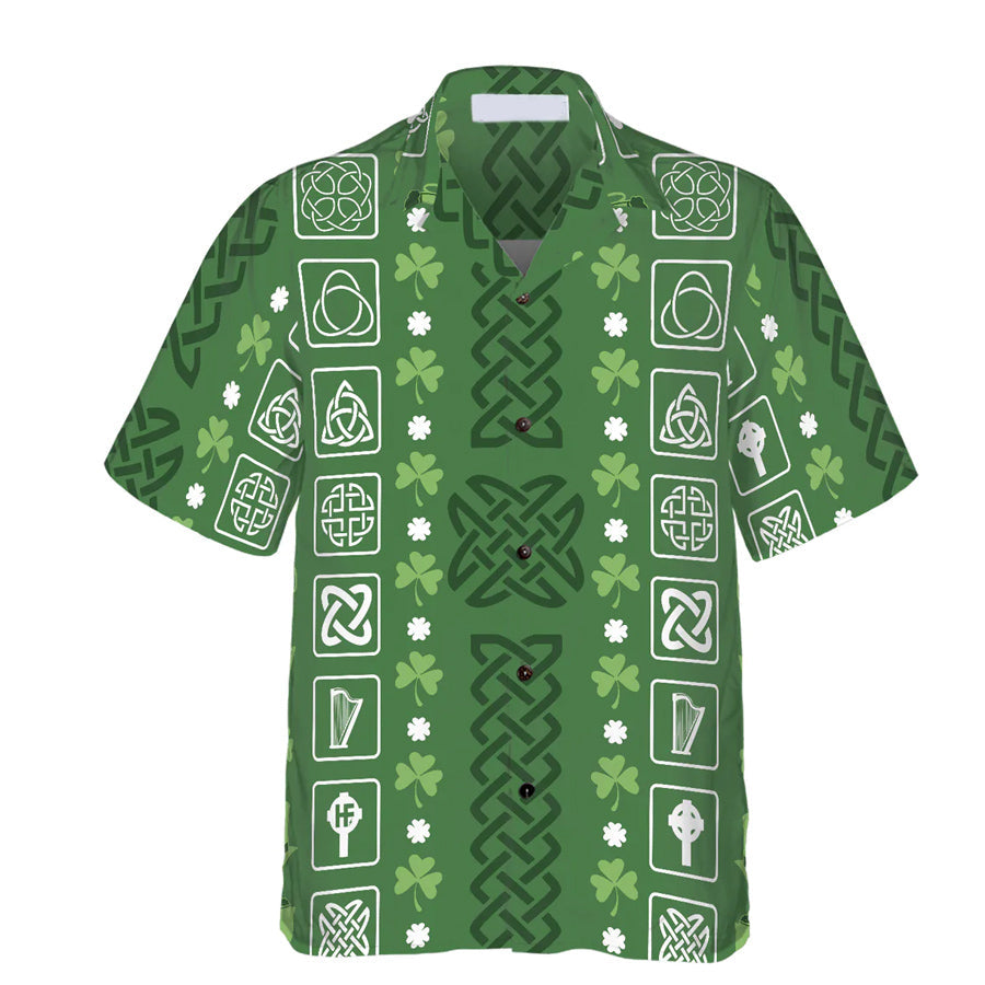 Collection Of Celtic Irish Happy St Patrick''s Day Hawaiian Shirt
