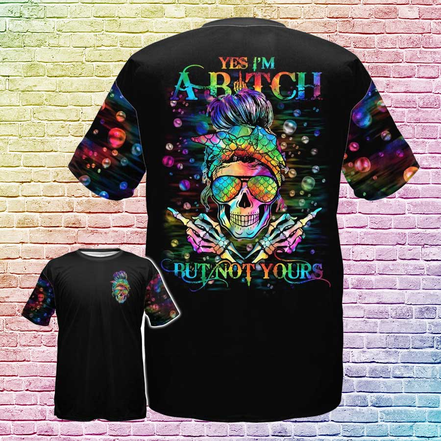 Skull Mermaid Pride Shirt For LGBT Month/ Gay Pride Skull Shirt/ Lesbian Pride Shirt