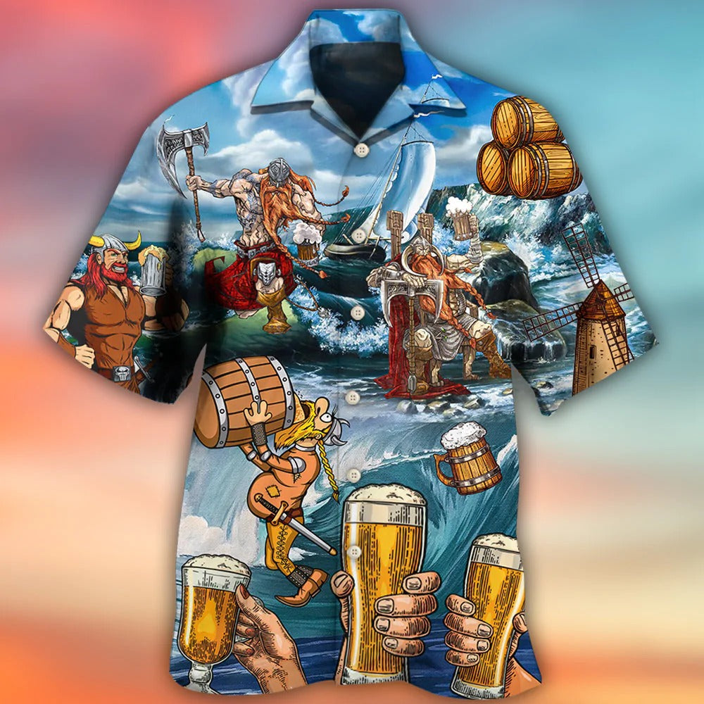 Beer Viking Beer Hawaiian Shirt I Love It And I Drink It Hawaii Shirt Men Women
