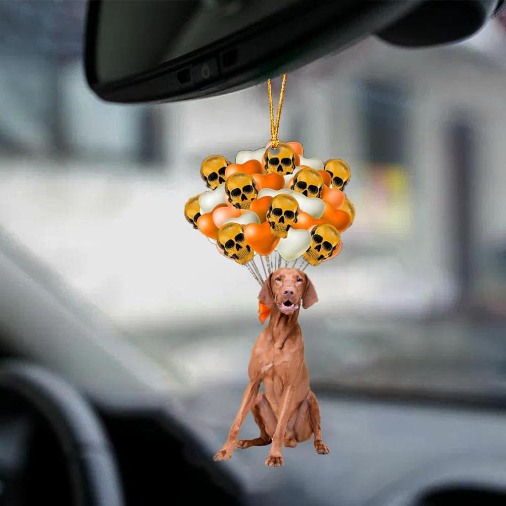 Vizsla Halloween Car Ornament Dog Ornament For Halloween