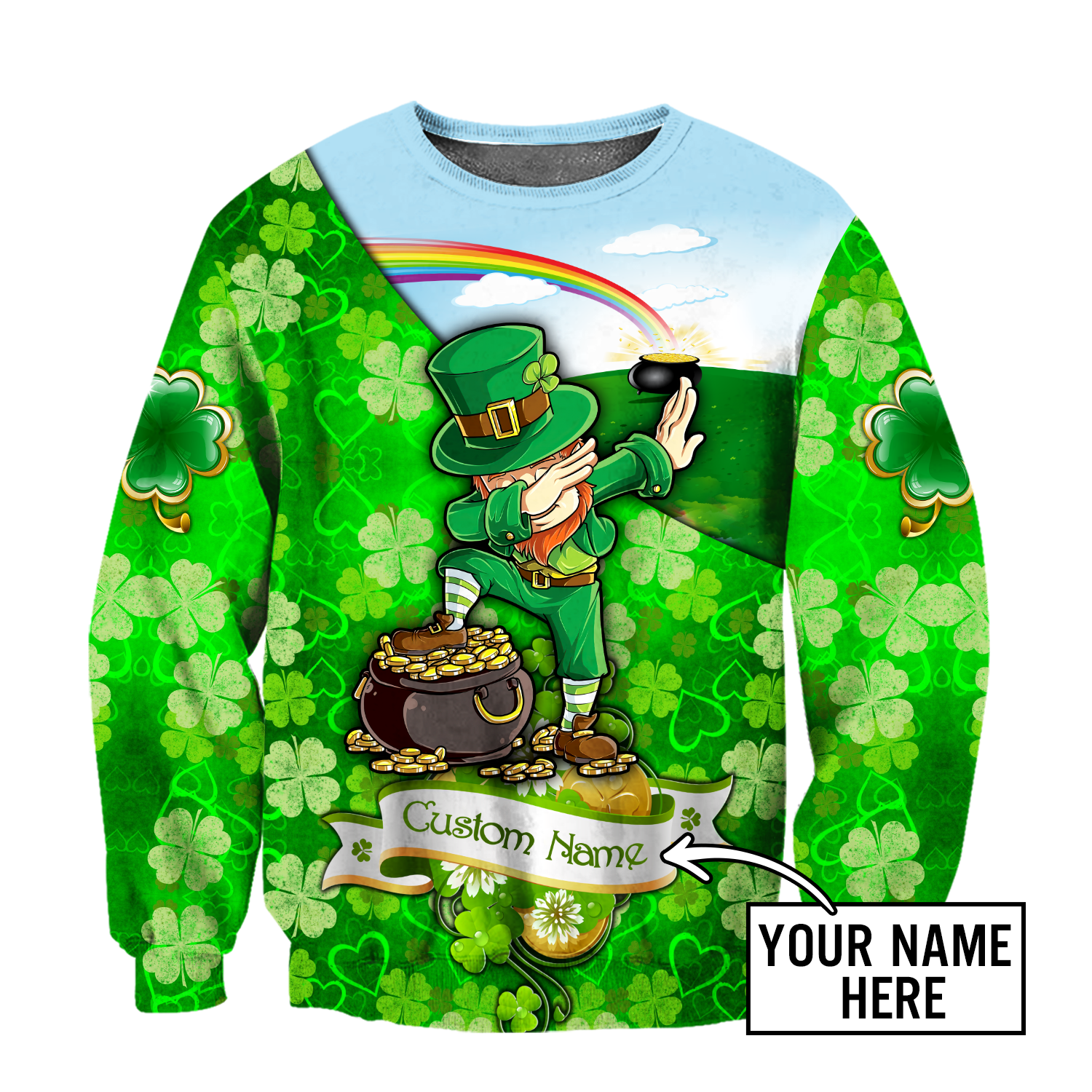 Personalized Happy St. Patrick