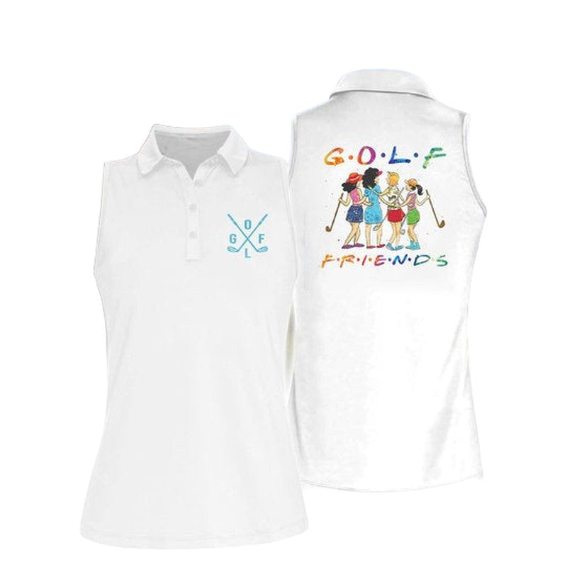 Womens Golf Friend Sleeveless Polo Shirt