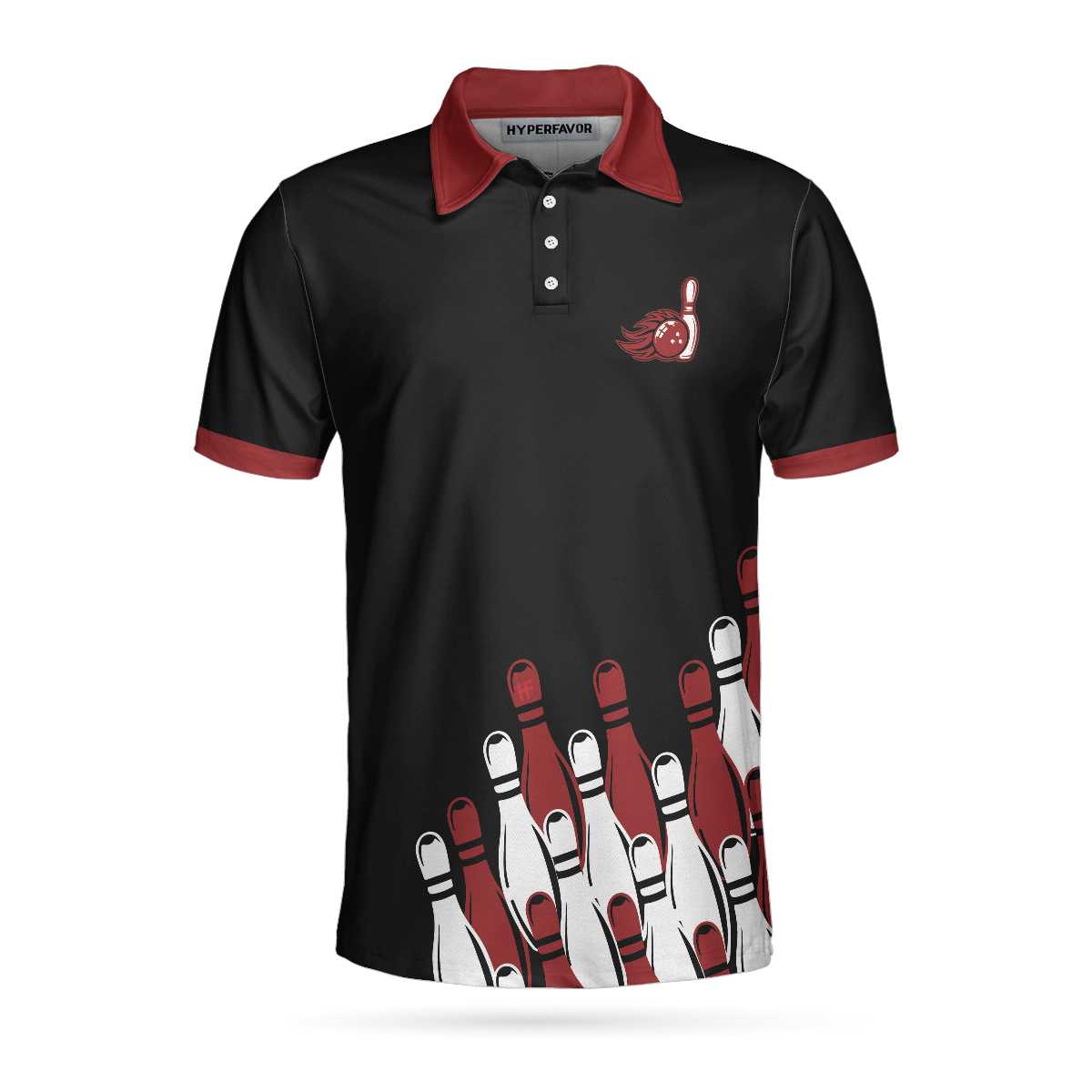Your Ball Will Be Right Back Polo Shirt/ Tenpin Bowling Shirt For Men With Sayings/ Bowling Gift Idea Coolspod
