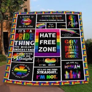 Lgbt Blanket Pride Support Lgbt Human Rights/ I Licked It Blankets/ Gift For Gayer Friend