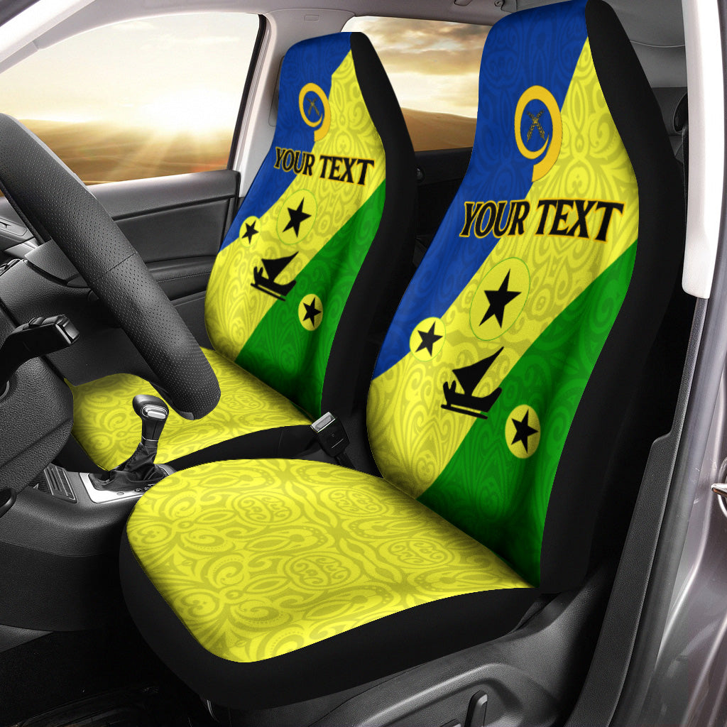 Custom Vanuatu Malampa Province Car Seat Covers Flag Style