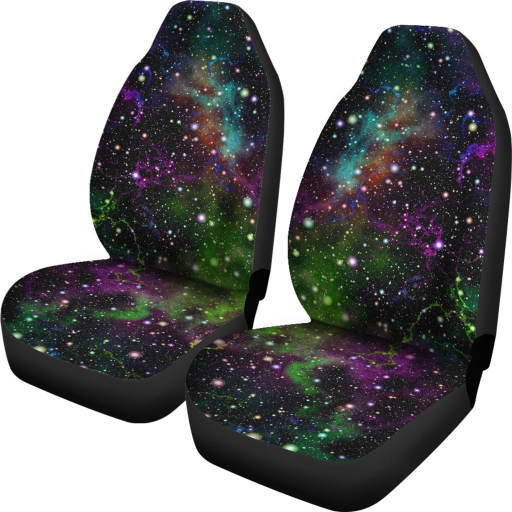 Abstract Dark Galaxy Space Print Universal Fit Car Seat Covers