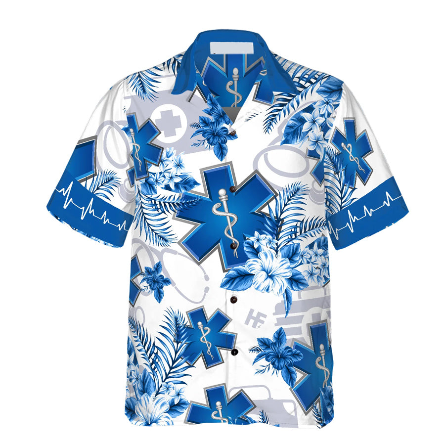 Paramedic Name Custom Hawaiian Shirt