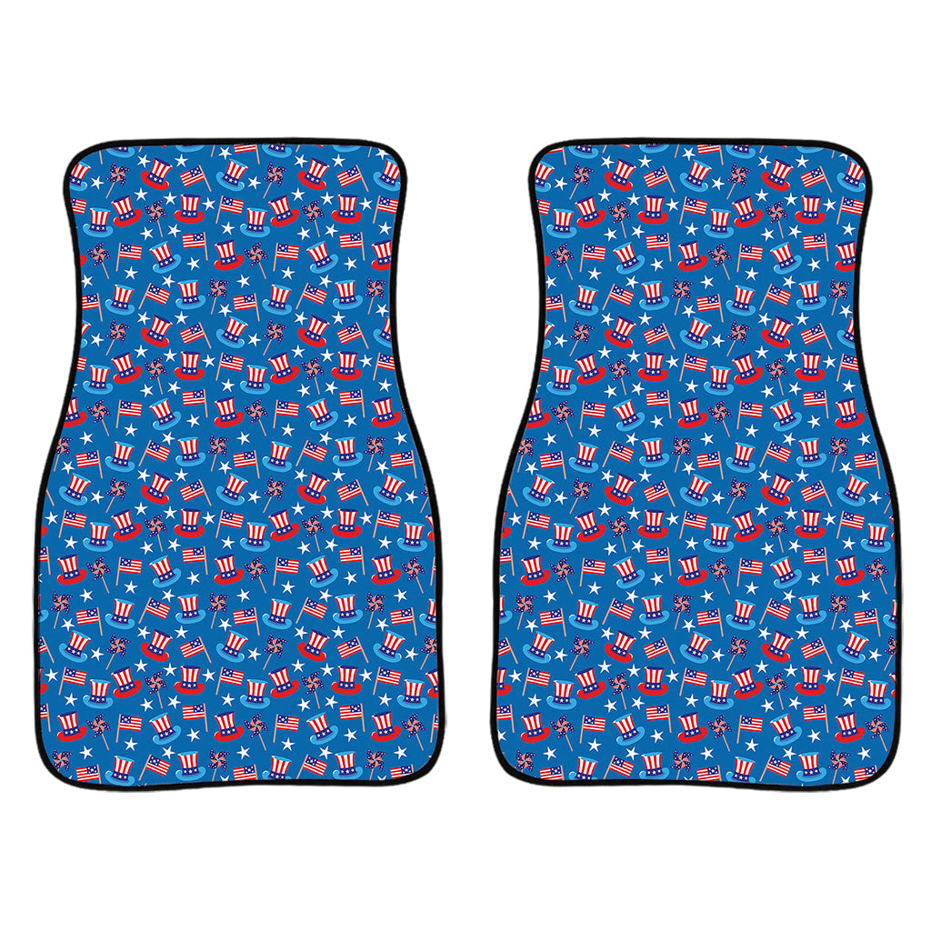 American Independence Day Pattern Print Front And Back Car Floor Mats/ Front Car Mat