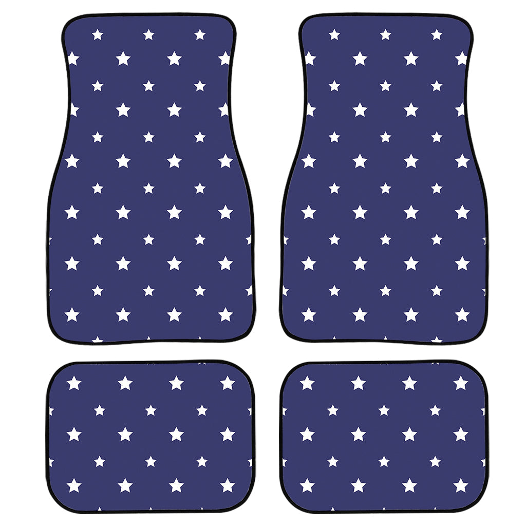 American Little Star Pattern Print Front And Back Car Floor Mats/ Front Car Mat
