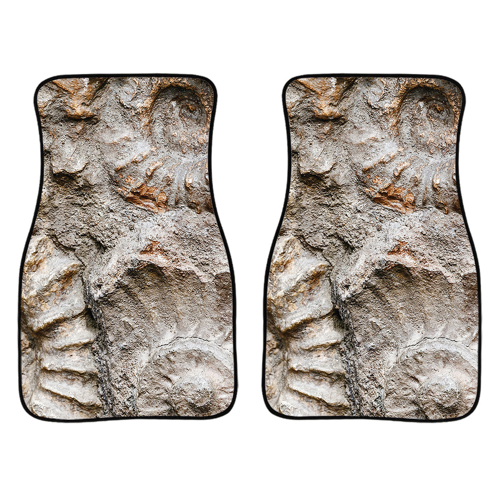 Ammonoidea Fossil Print Front And Back Car Floor Mats/ Front Car Mat