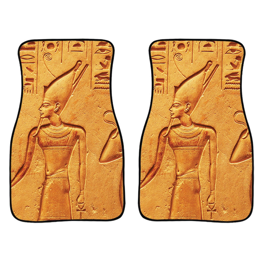 Ancient Egyptian Gods Print Front And Back Car Floor Mats/ Front Car Mat