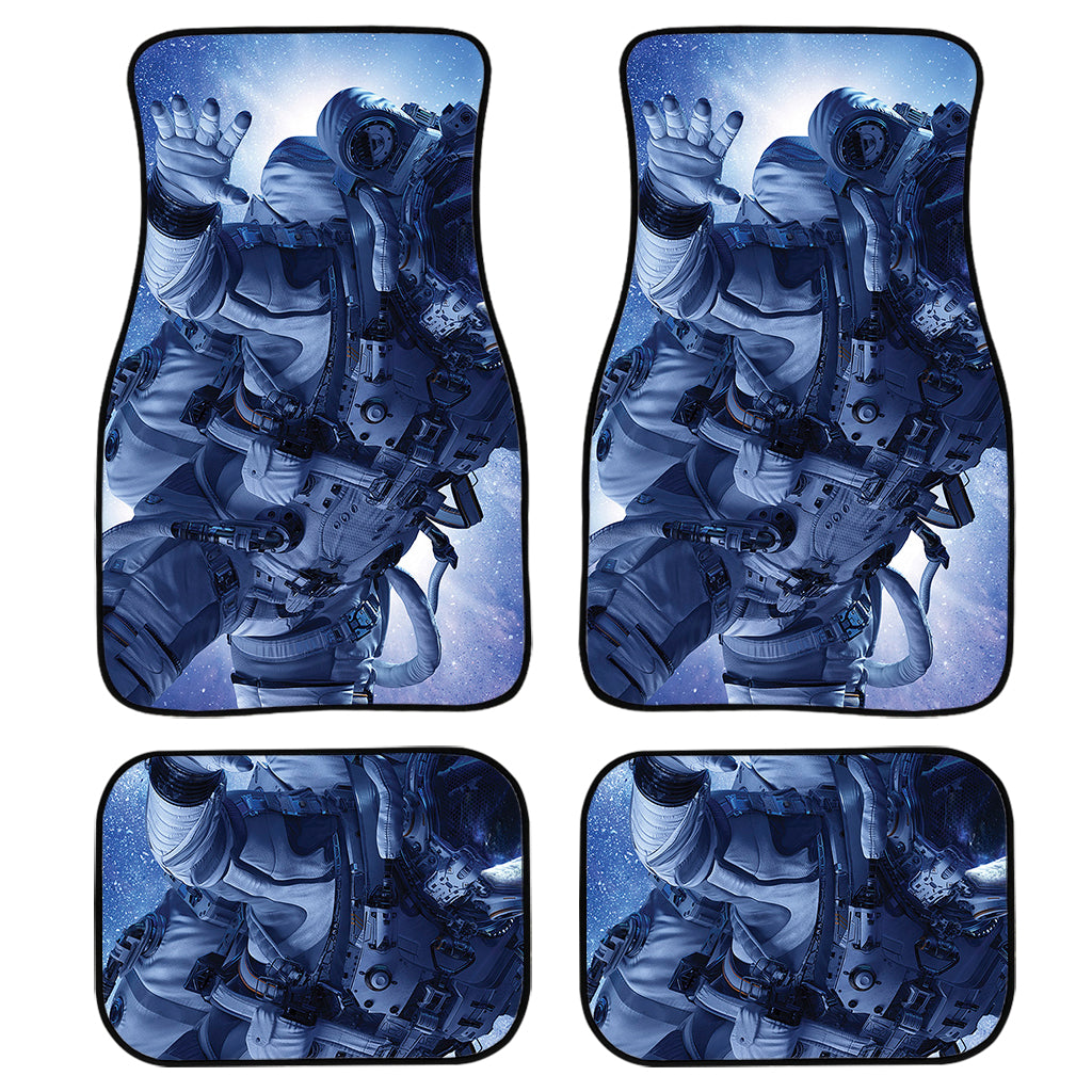 Astronaut On Space Mission Print Front And Back Car Floor Mats/ Front Car Mat