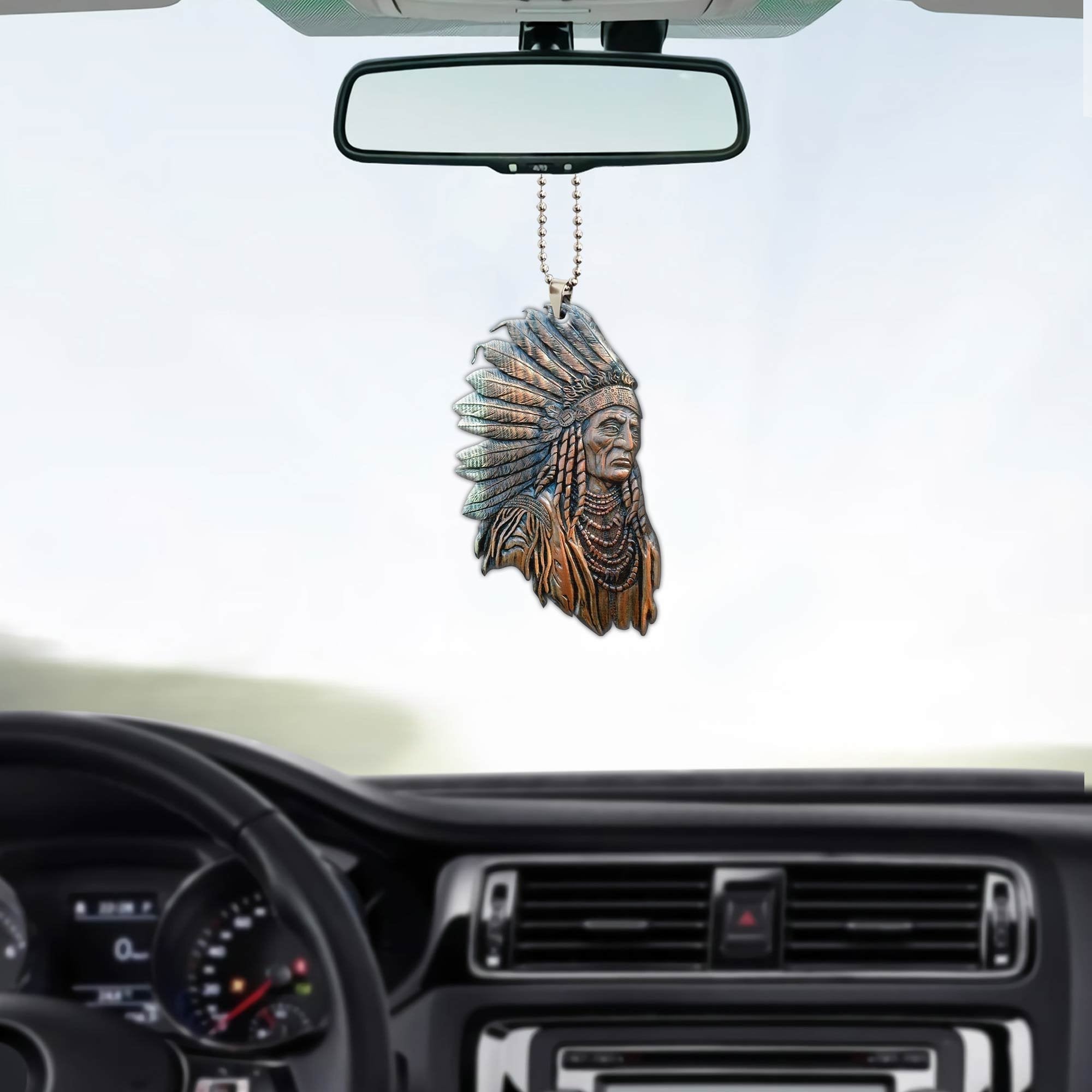 Native American Car Hanging Ornament/ Ornament Car For Native American Lovers