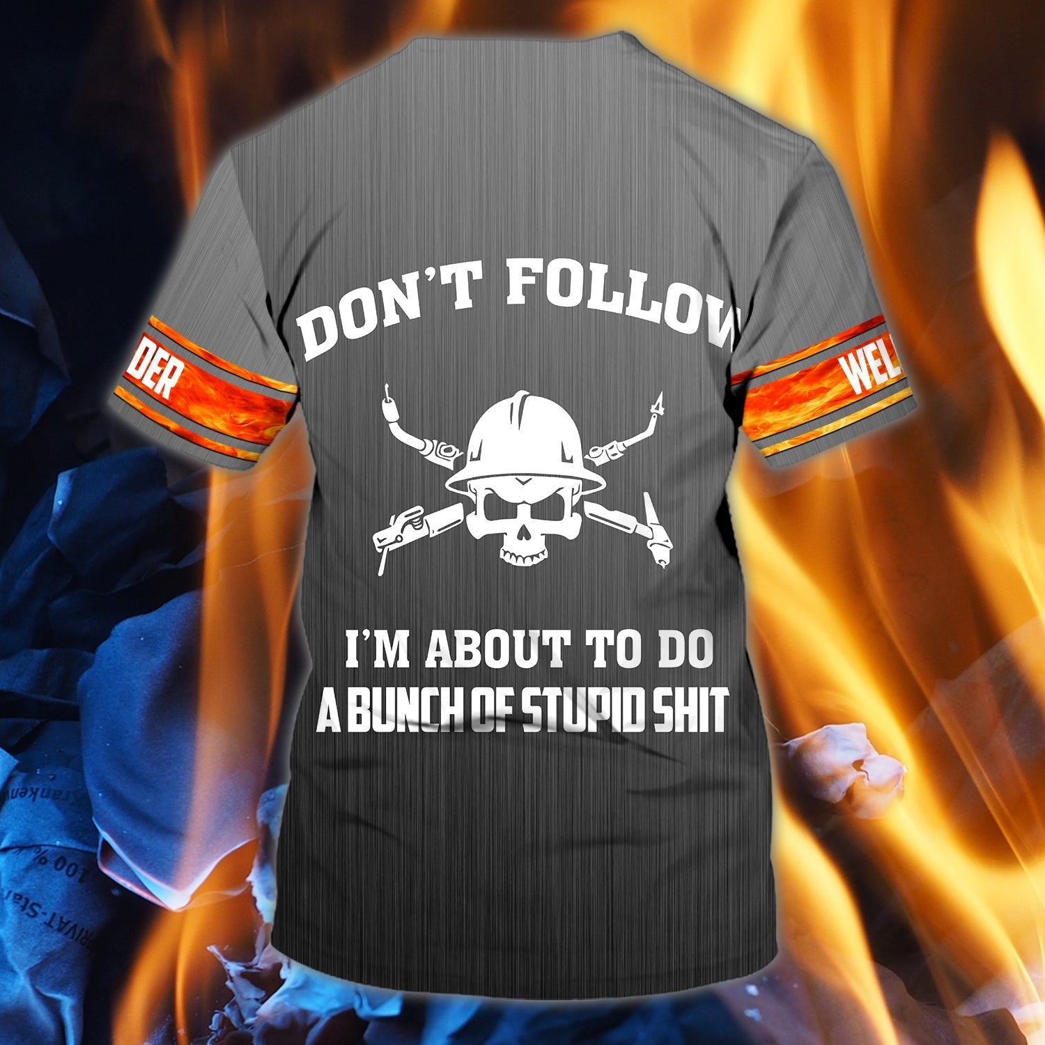 Custom Funny Welder Shirts/ 3D Full Printed Welding T Shirt For Man And Woman/ Welding T Shirts