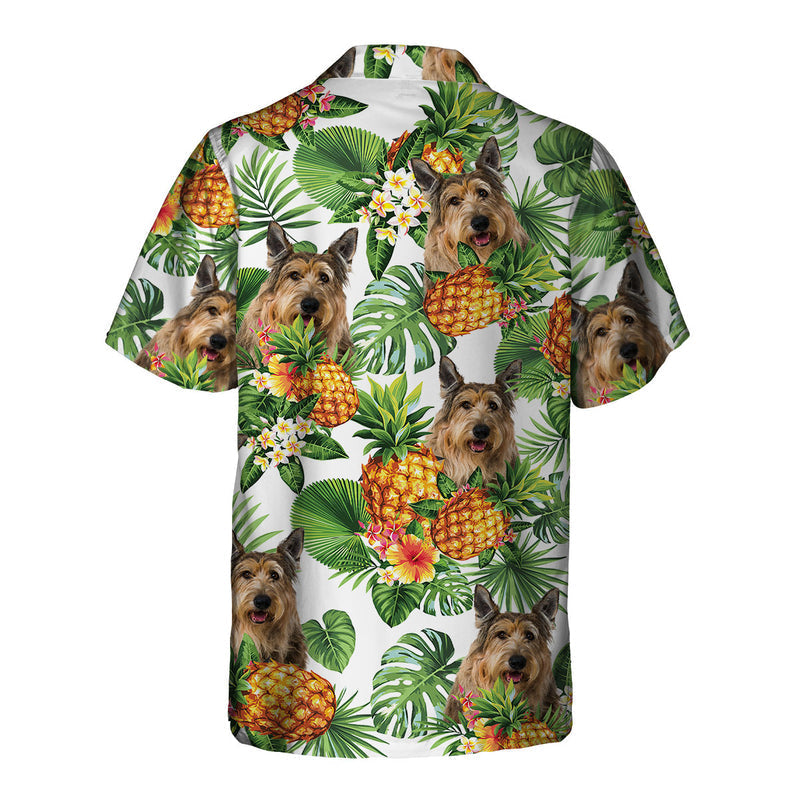 Berger Picard Tropical Pattern Hawaiian Shirt/ Dog Hawaiian Shirt/ summer gift for men and women