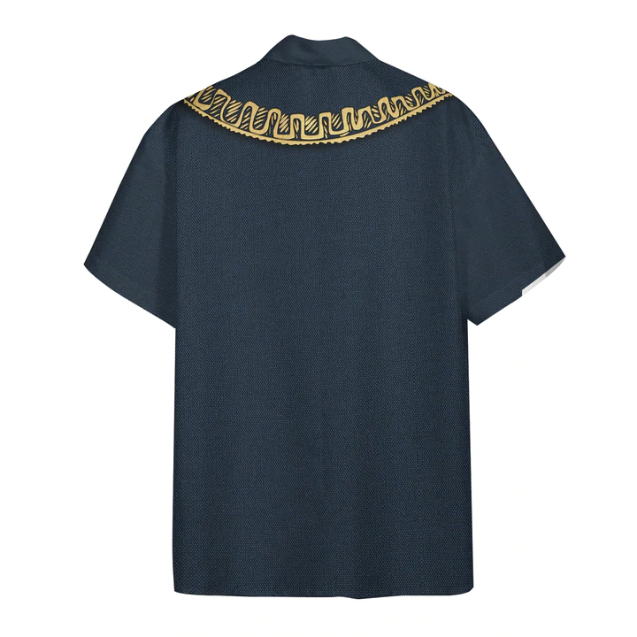 3D Marquis de Lafayette Custom Short Sleeve Hawaiian Shirt/ Hawaiian shirt for men/ women
