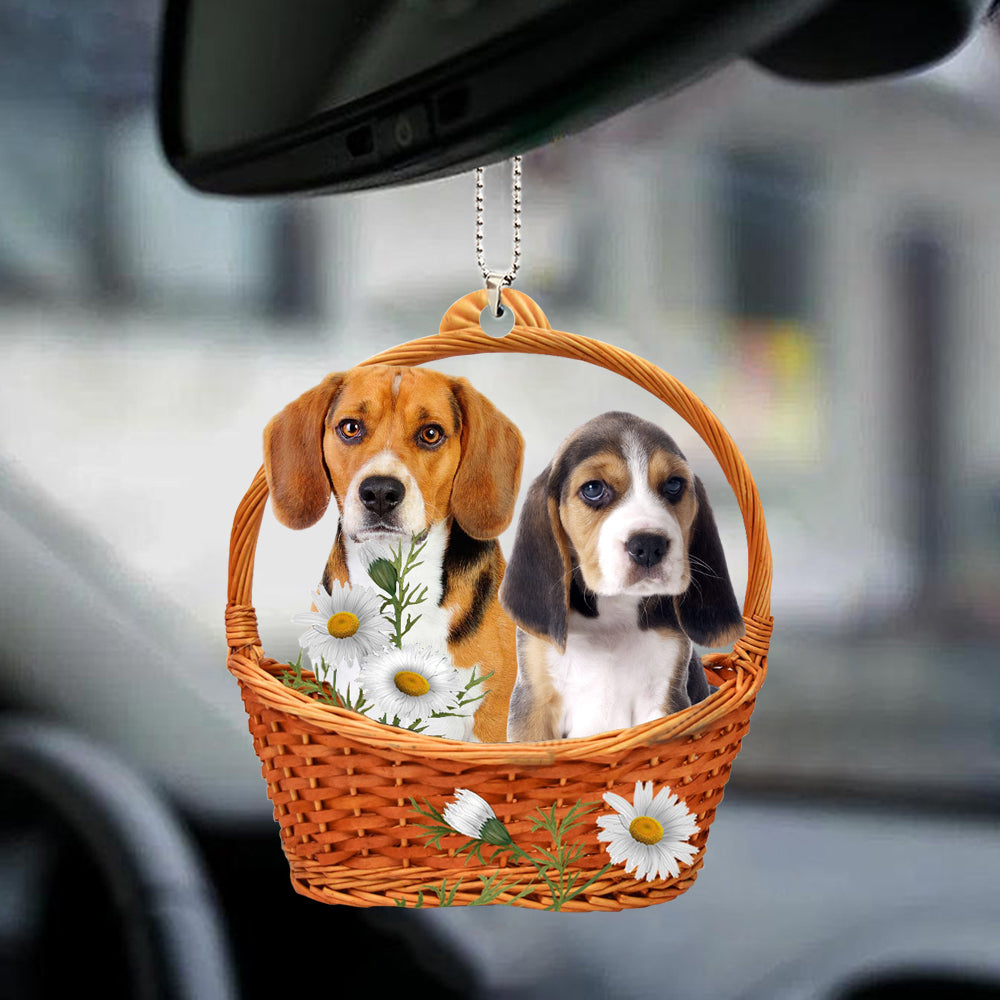 Beagle God''S Present Car Hanging Ornament