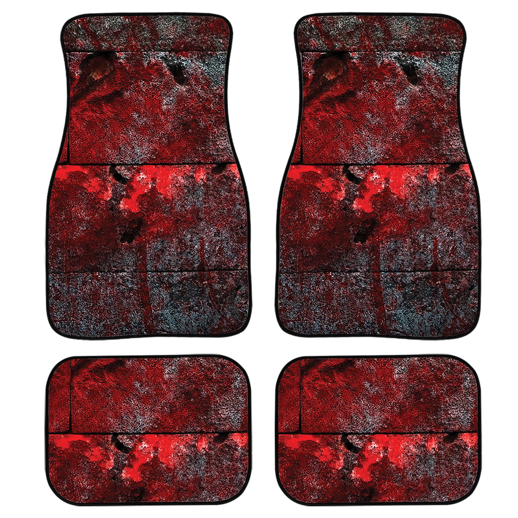 Bloody Room Print Front And Back Car Floor Mats/ Front Car Mat