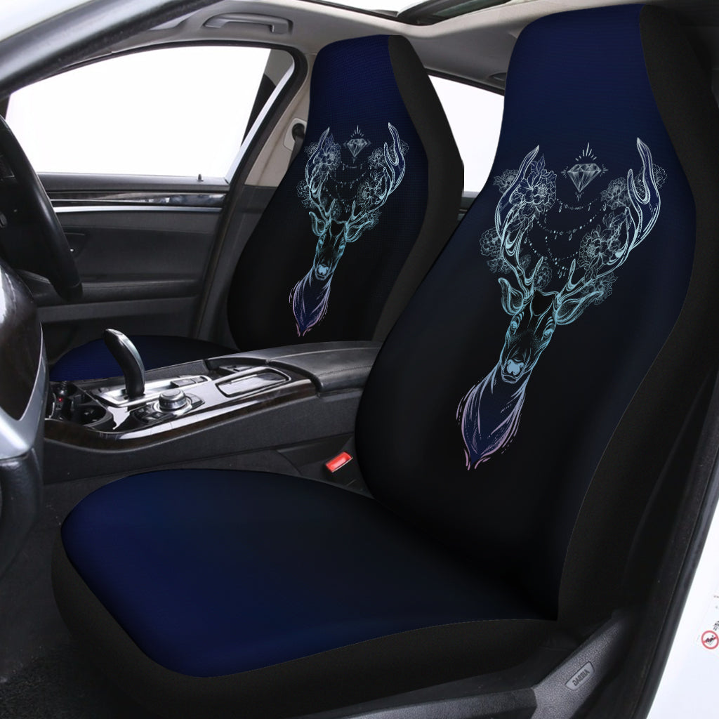 Bohemian Spiritual Deer Print Universal Fit Car Seat Covers