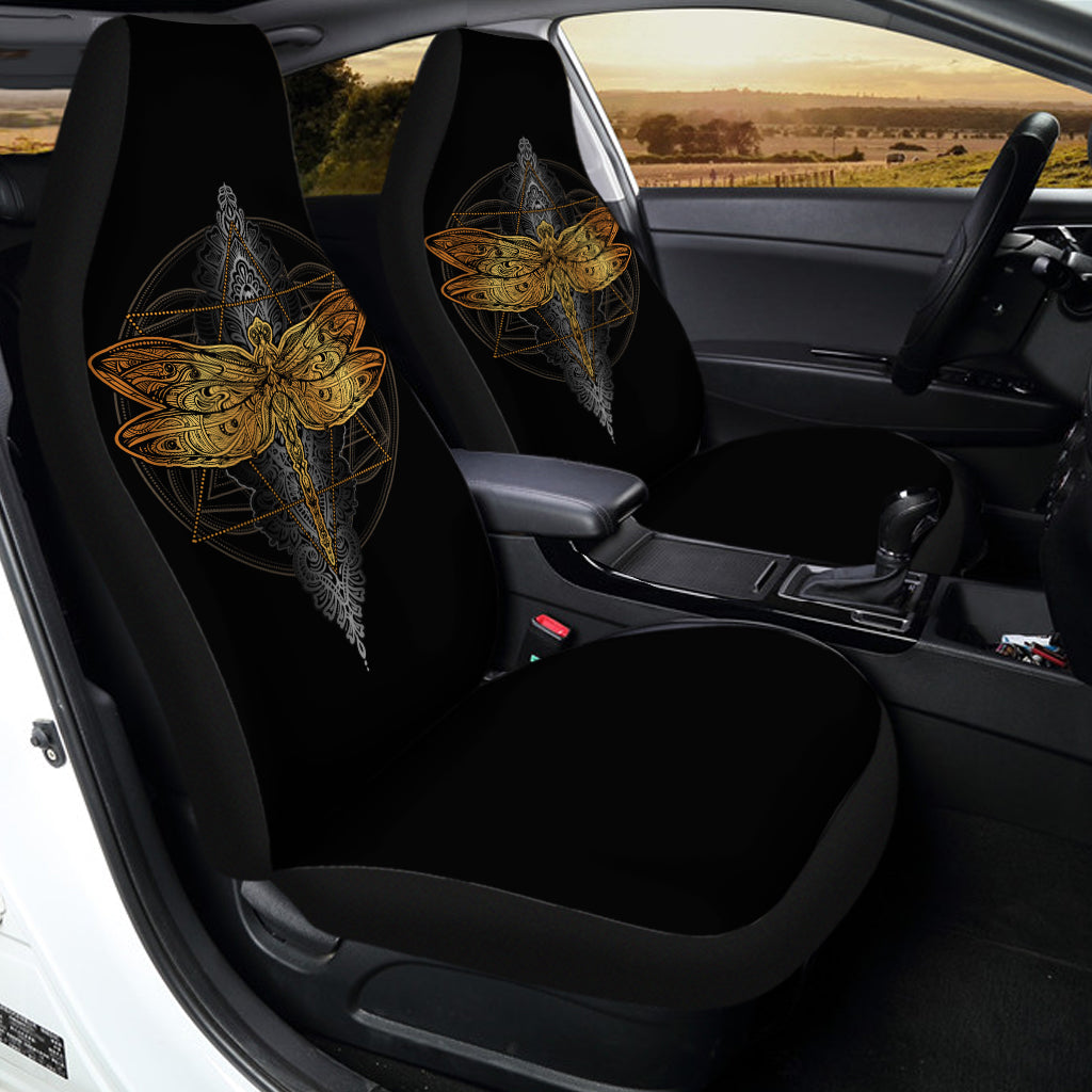 Boho Spiritual Dragonfly Print Universal Fit Car Seat Covers