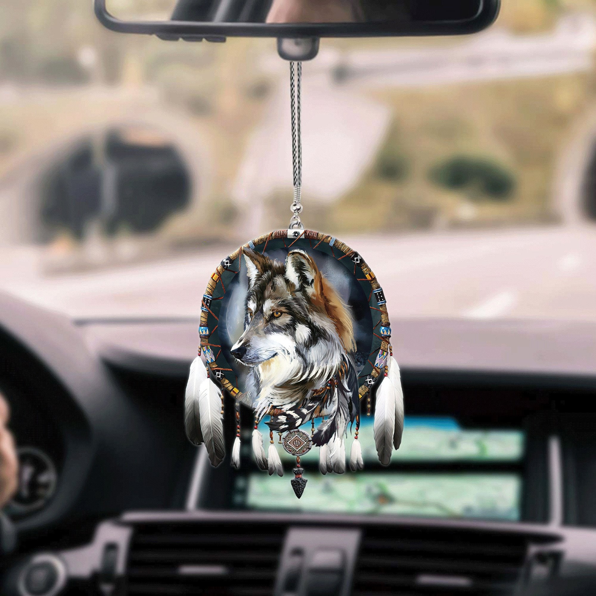 Coolspod Native American Unique Design Car Hanging Ornament