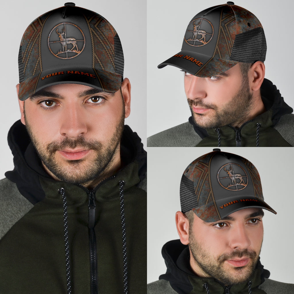 Hunting Cap Hat For Men Women/ 3D All Over Printed Tagged Out Cap Hat Hunting Cap Hat
