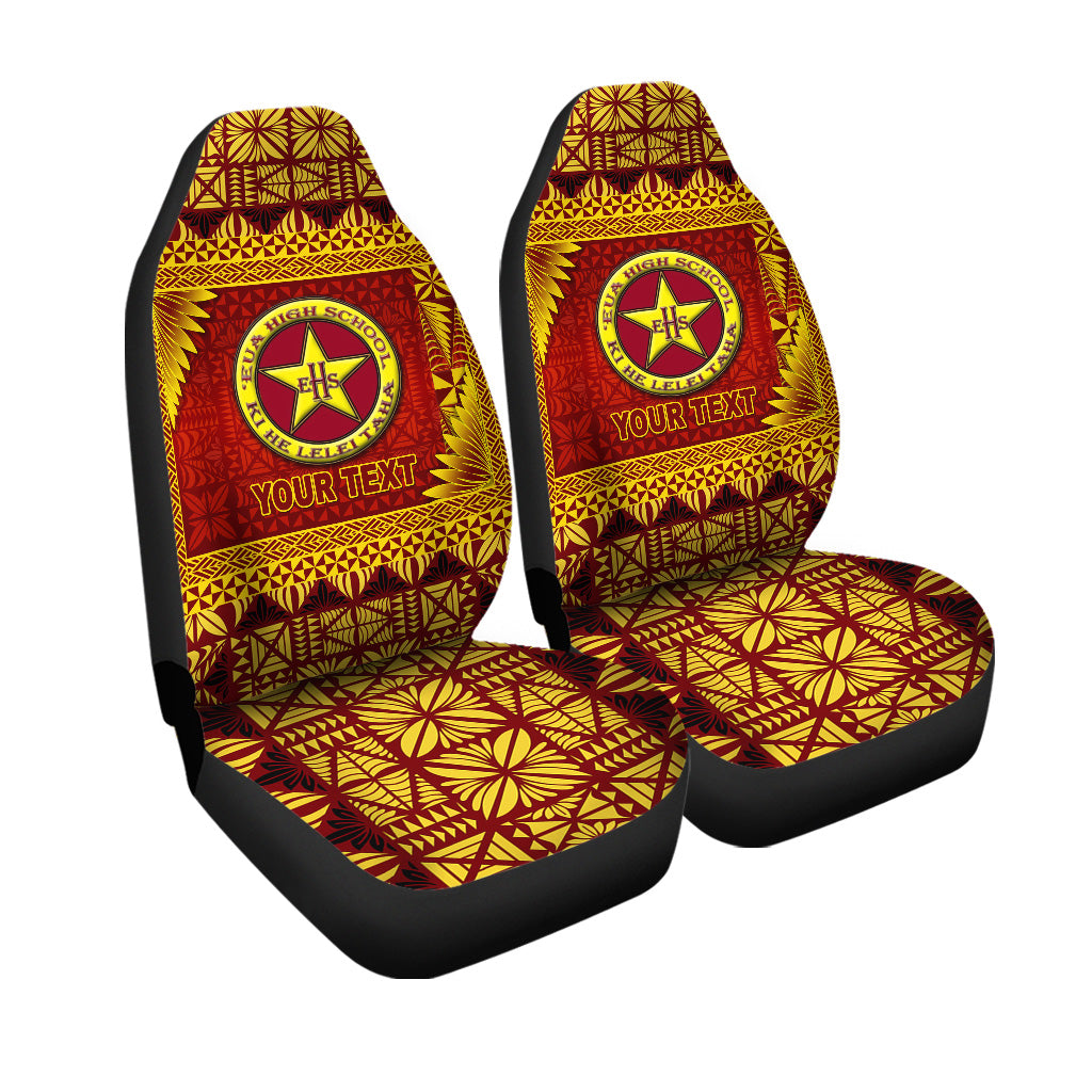 Custom Tonga Eua High School Car Seat Coversmplified Version