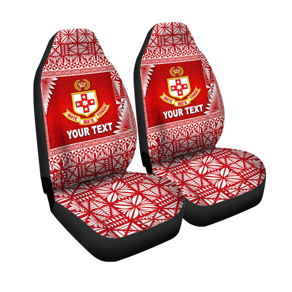 Custom Tonga Kolisi Tonga College Car Seat Coversmplified Version
